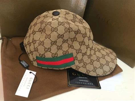 gucci cap fake ebay|authentic gucci hat.